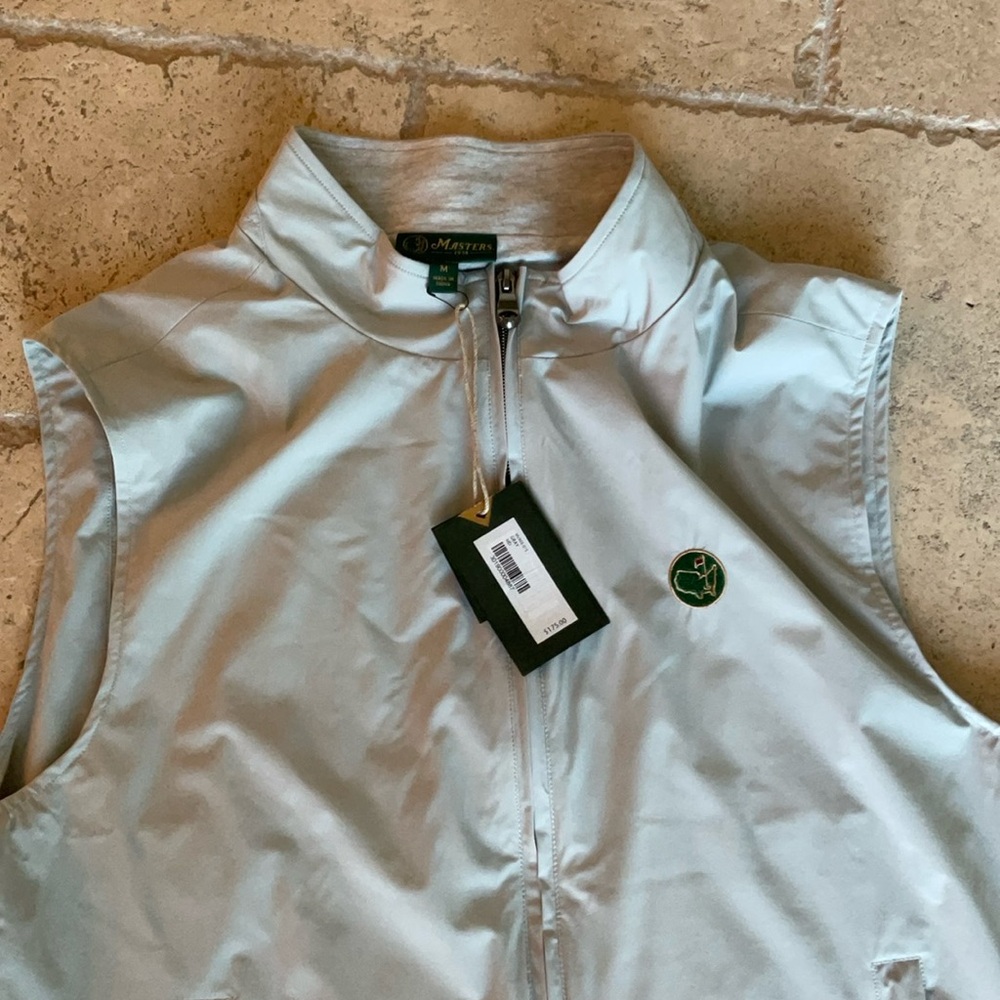 Men's Light Gray Vest with Logo